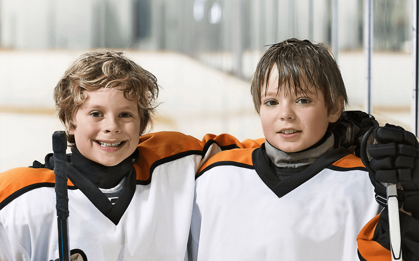 Supporting young athletes on the ice